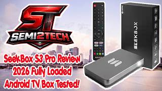 SeekBox S3 Pro Review 2026 📺 Fully Loaded Android TV Box Tested!