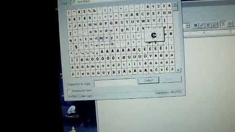 Windows XP tutorials Episode 1: Character Map