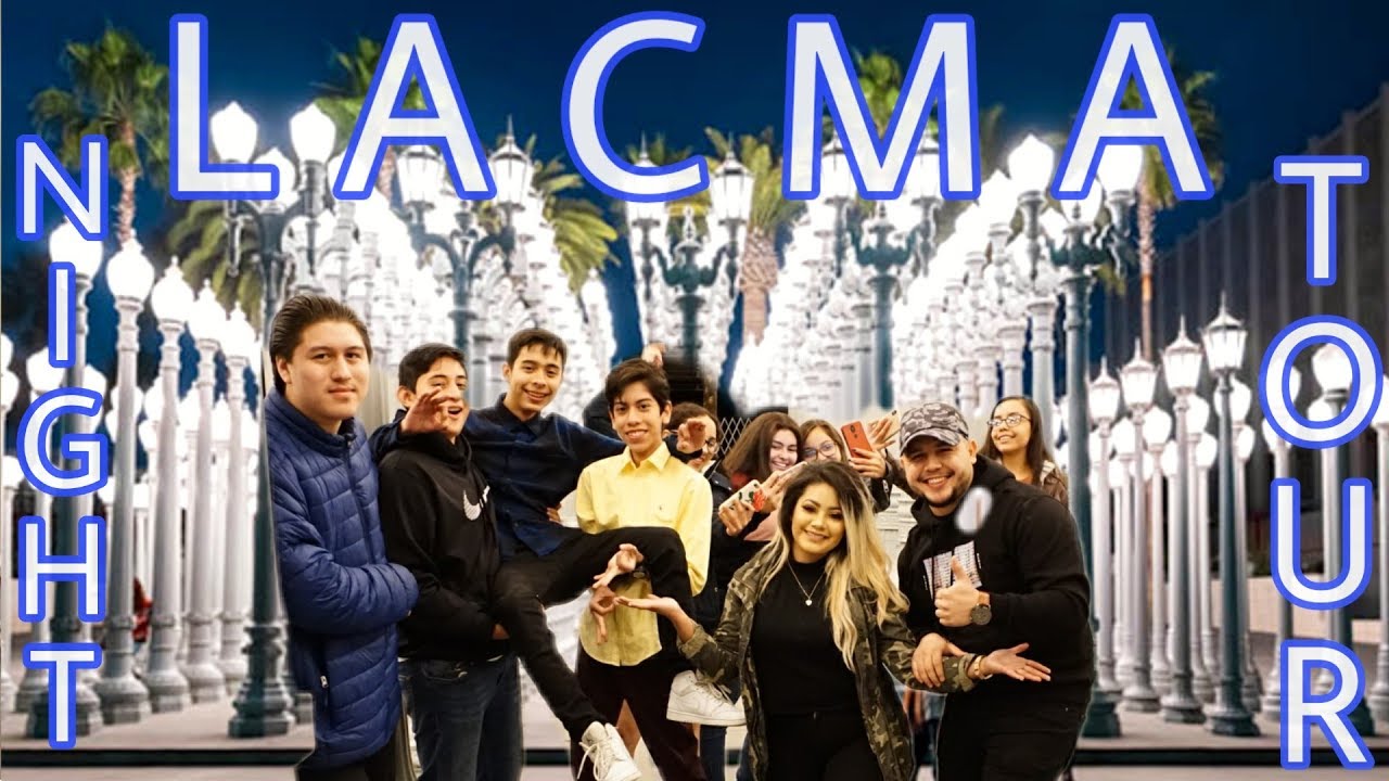 LACMA! Lights Night Walk Tour 2019 Los Angeles Museum Hollywood