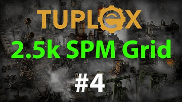 Factorio 2,500 SPM Grid Megabase #4 - Direct-load iron mine