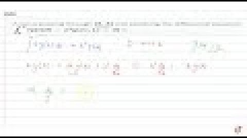 IIT JEE DIFFERENTIAL EQUATIONS A curve passing through `(2,3)`  and   satisfying the differential...