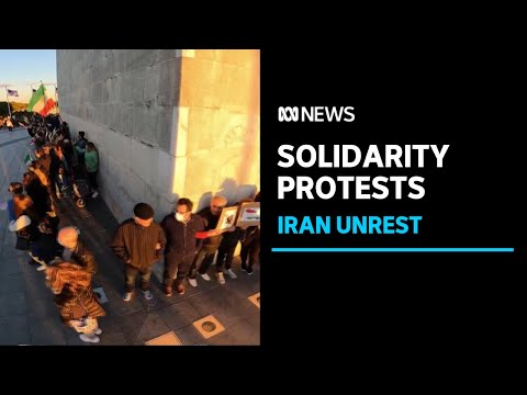 Iran unrest: Solidarity protests spread internationally | ABC News