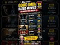 🔥 IMDb Top Rated Movies You Shouldn’t Miss This Week! | Weekend Watchlist 🍿