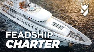 TAKE A LOOK INSIDE FEADSHIP YACHT FOR CHARTER 