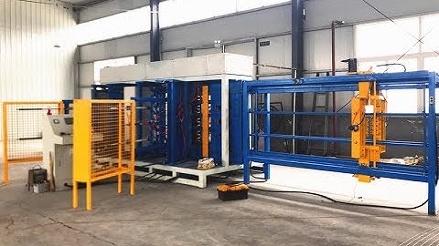 Vertical EPS 3D Panel Wire Mesh Welding Machine