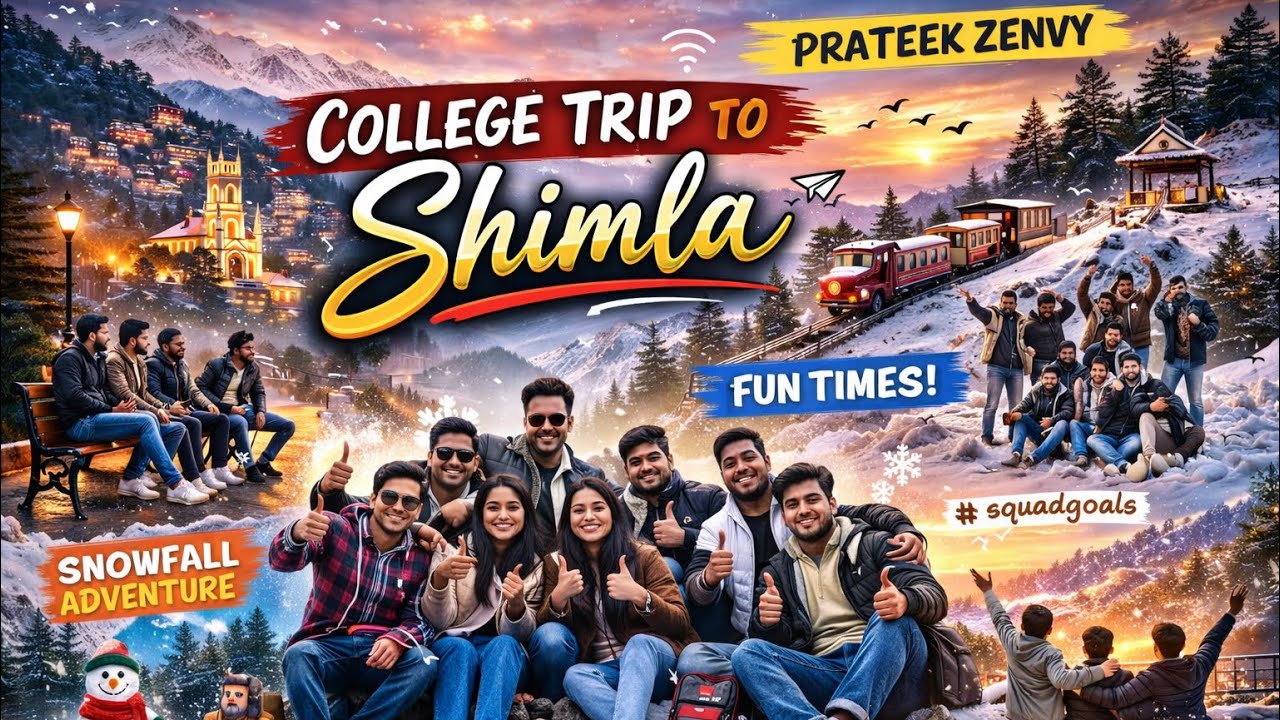 College trip to Shimla ep 2nd 😱💥| prateek Zenvy | #prateekzenvy 