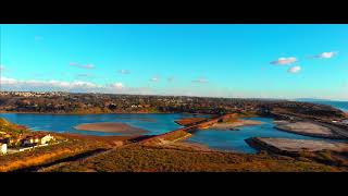 DJI Mavic Air 4K Drone Video South Carlsbad Batiquitos Lagoon San Diego Drone Video FlyBy