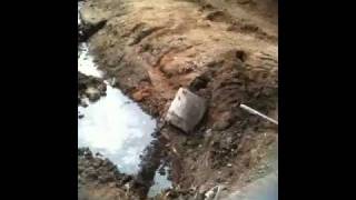 Dump Truck in Mulch Hole - Part 2