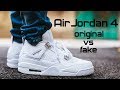 Как отличить оригинал Air Jordan 4 Retro от подделки