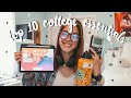 my top 10 college essentials || engineering student