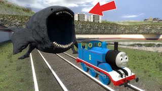 Building a Thomas Train Chased By Bloop in Garry's Mod