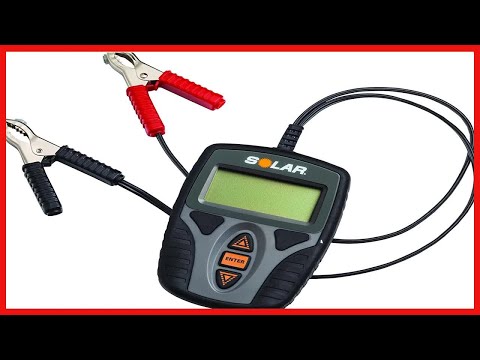 Clore Automotive Solar Digital 12v Battery And System Tester