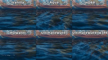 The Witcher 3: Wild Hunt | Water mods Comparison