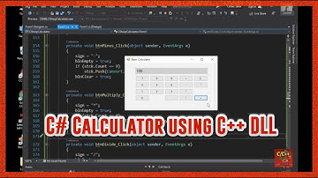 Creating a basic WinForm Calculator in C# that uses C++ DLL (Dynamic Link Library)