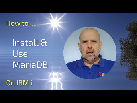 How to install,configure and use MariaDB on the IBM i