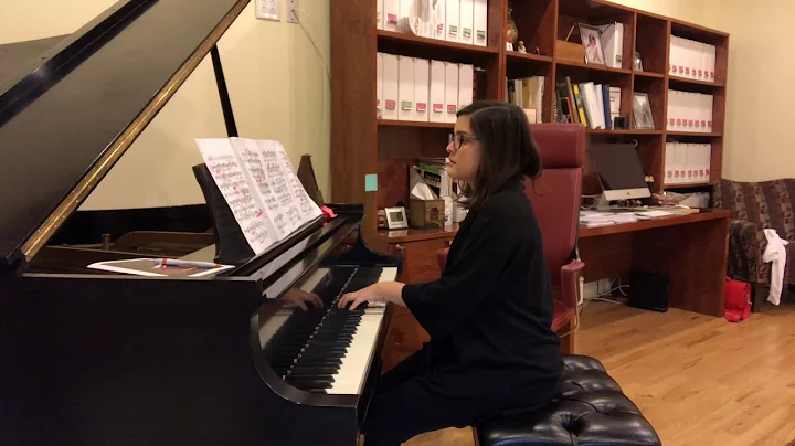 A lesson with Carolina Garibay on Rachmaninoffs Et...