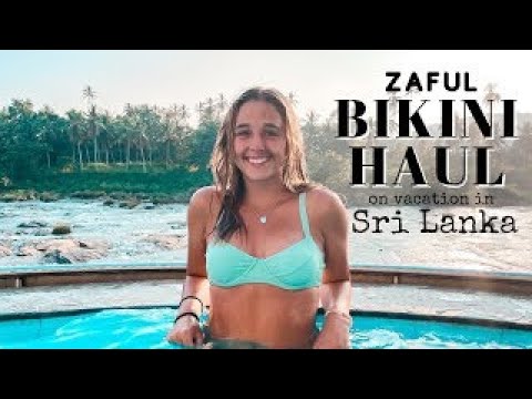 Zaful Bikini Try On Haul - My Vacation Swimwear for Sri Lanka