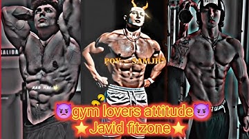 😈पतानी किस बात का attitude है🫵gym laifstail attitude💫bodybuilder attitude status🍁gym motivation song