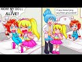 Her Doll Came To Life and Mom Didn't Believe Her... Roblox