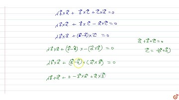 Let  `vec a,vec  b,vec c` be three nonzero vectors such that  `veca+vecb+vecc=0 and lambda vec