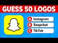 Can You Guess The Most Popular Logo Just By Looking | 50 Logos Challenge ?