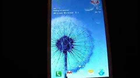 Star / Bluebo B6000 Galaxy Note II N7100 Boot animation.
