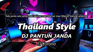 DJ  PANTUN JANDA Thailand Style SLOW BASS ( DJ RANU REMIX )