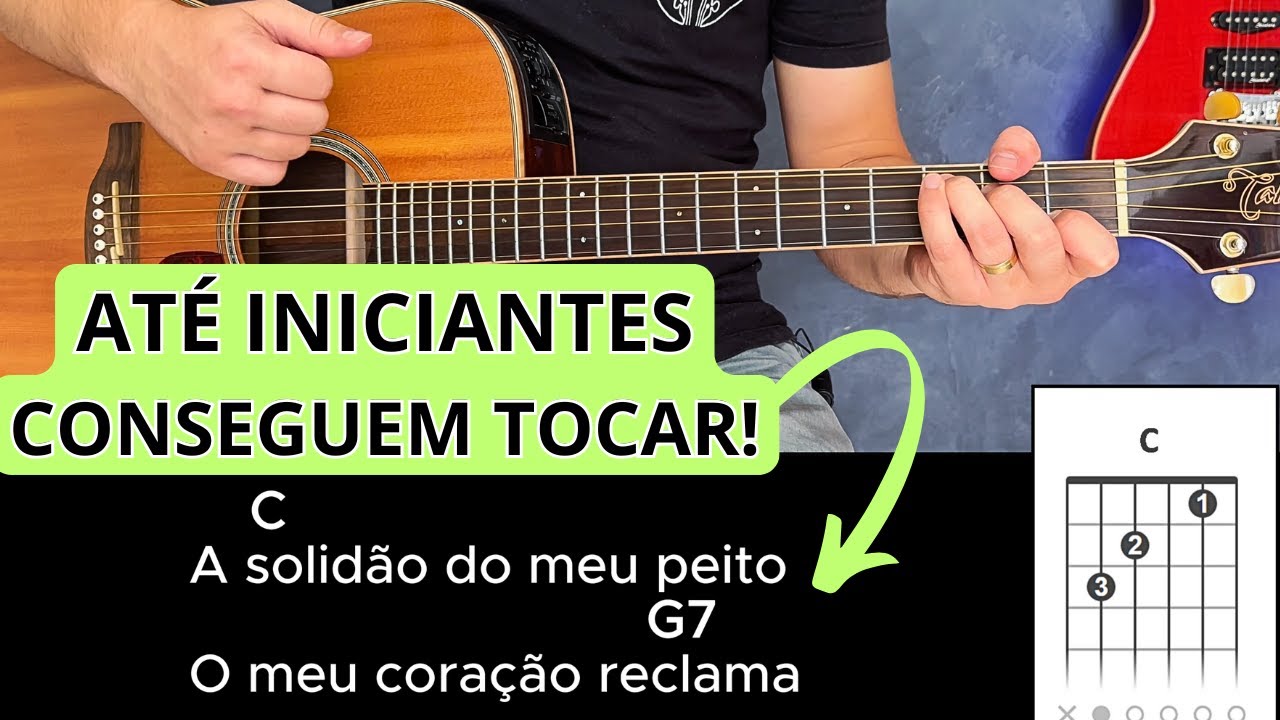 Como Tocar A MÃO DO TEMPO (Simplificada) Tião Carreiro e Pardinho