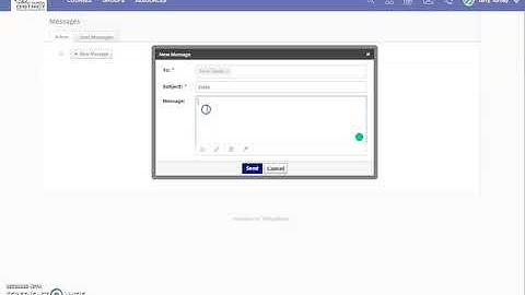 Sending Emails in Schoology