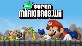 Remix Super Mario Bros.Wii #28 Walkthrough 100%