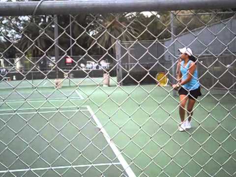 Dominican Tennis Player Karla Portalatin - Orange Bowl 2010 U14