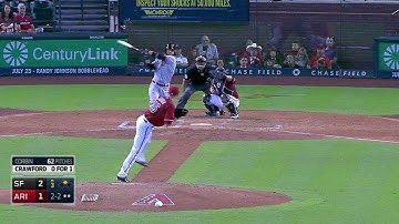 SF@ARI: Corbin strikes out Crawford to end the frame