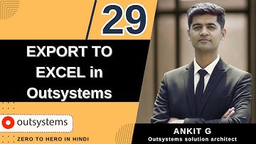 EP29: Export Data to Excel in OutSystems | Zero to Hero Tutorial