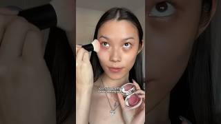i started doing this with BLUSH ?? (how to cover dark circles FAST)