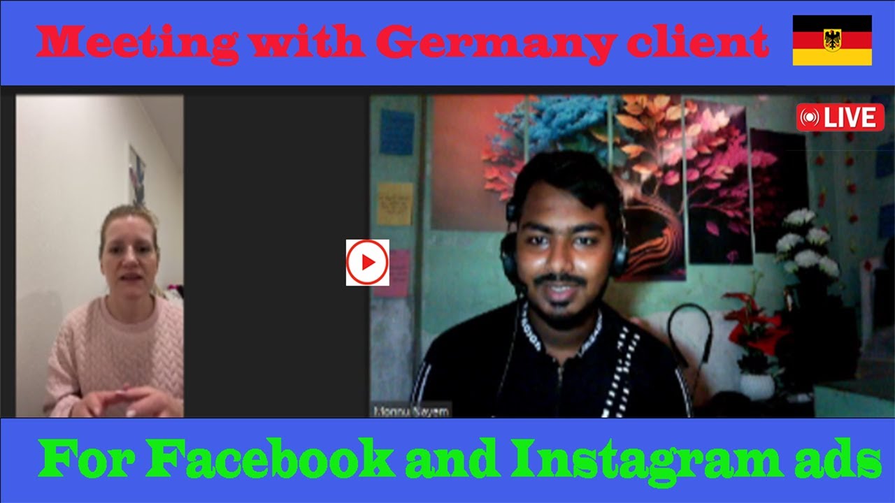 New Germany client meeting \🔥 | facebook ads and instagram ads service ...