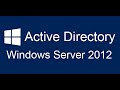 Installing Active Directory Domain Services Windows 2012