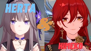 Himeko is so broken with Herta 💪🔥  - Honkai Star Rail Calyx auto gameplay
