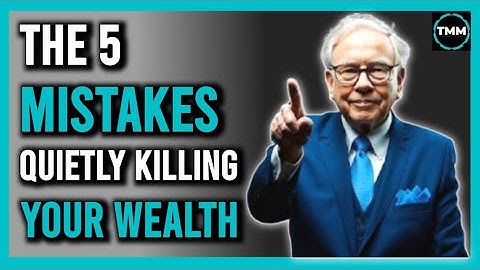 Warren Buffett: De 5 financiële fouten die levens verwoesten 💀
