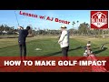 Aj Golf Swing Video