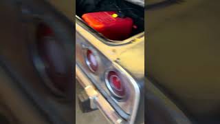 Finally got Jaxson’s cuda in time! Got a lil cam in her #radiatorsprings #automobile #mechanic