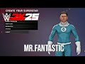 WWE 2K25 Mr. Fantastic Character Creation – Marvel CAW Showcase!