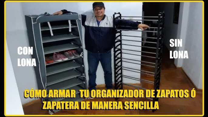 Zapatera de puerta para 30 / 36 pares blanca desarmable induhogar INDUHOGAR