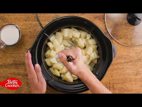 Slow Cooker Vegan Mashed Potatoes | Betty Crocker