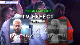 Alight Motion TV EFFECT Tutorial !!! | #alightmotiontutorial