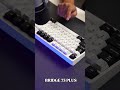 This keyboard is very good sound: Typing test BRIDGE75 3 version #keypro #mechanicalkey #typingtest