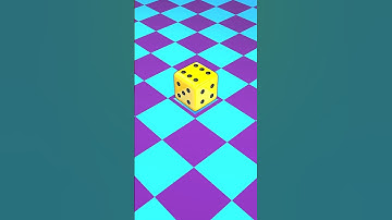 🎲 Sliding Dice Loop | Perfectly Satisfying Motion 💫