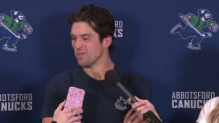 Information Chase Wouters Post Game Interview | Sept 27 News