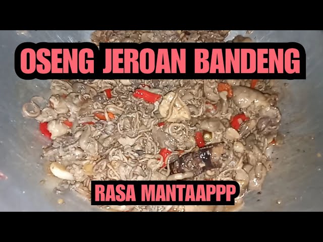 OSENG JEROAN BANDENG - RESEP MUDAH DAN ENAAKKK class=