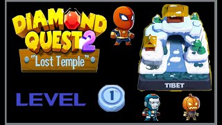 Diamond Quest 2 TIBET Level 1 Walkthrough