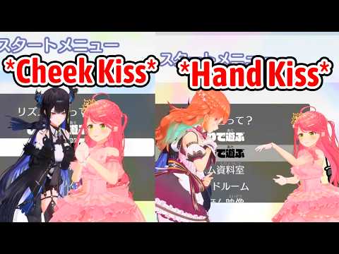 Miko Got Kissed From Nerissa And Kiara On Stream